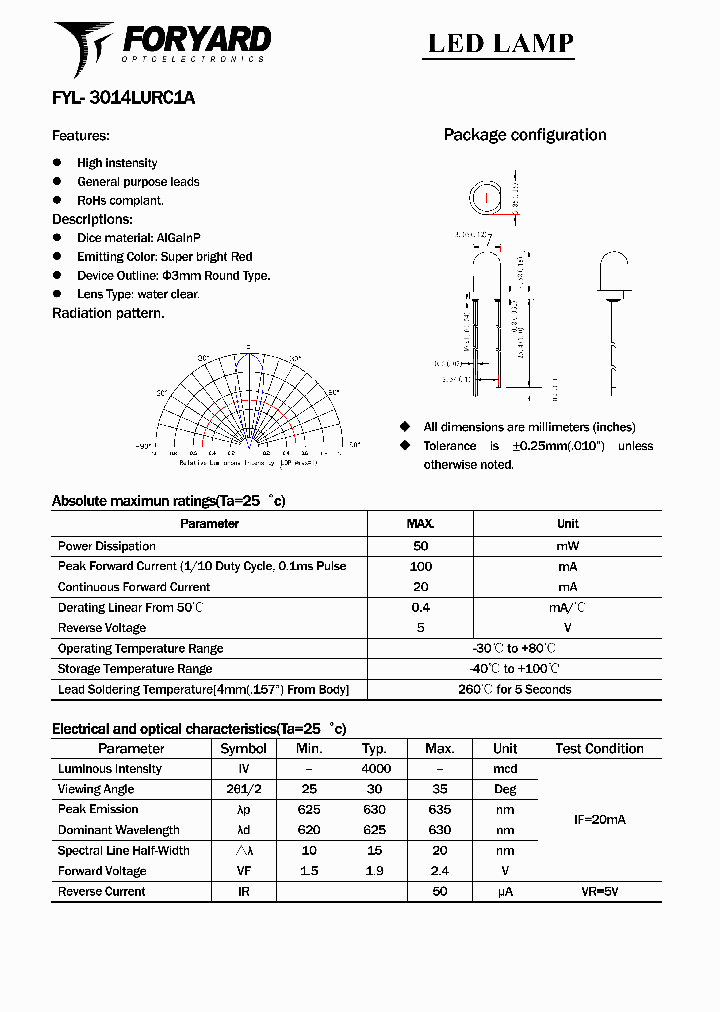 FYL-3014LURC1A_4720259.PDF Datasheet