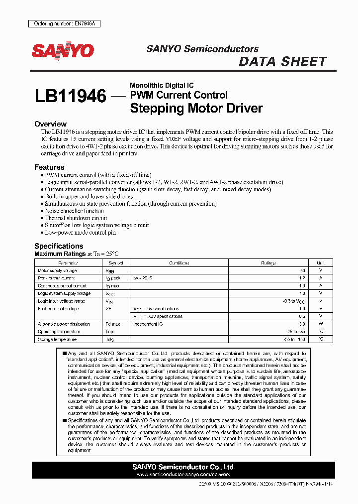 LB1194610_4720390.PDF Datasheet
