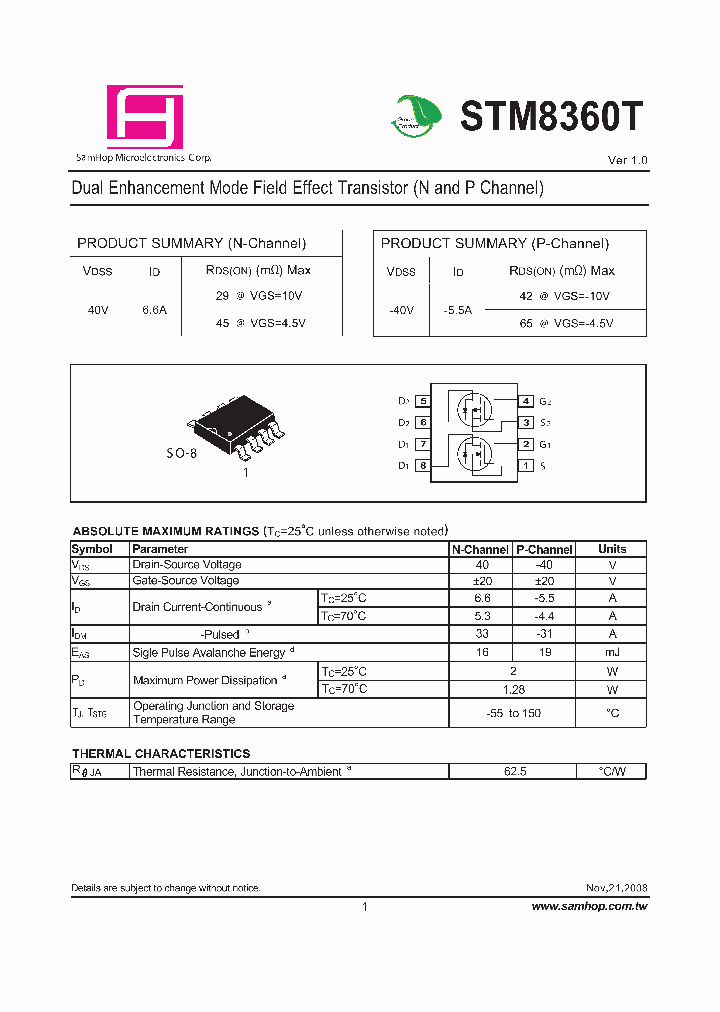 STM8360T_4720410.PDF Datasheet