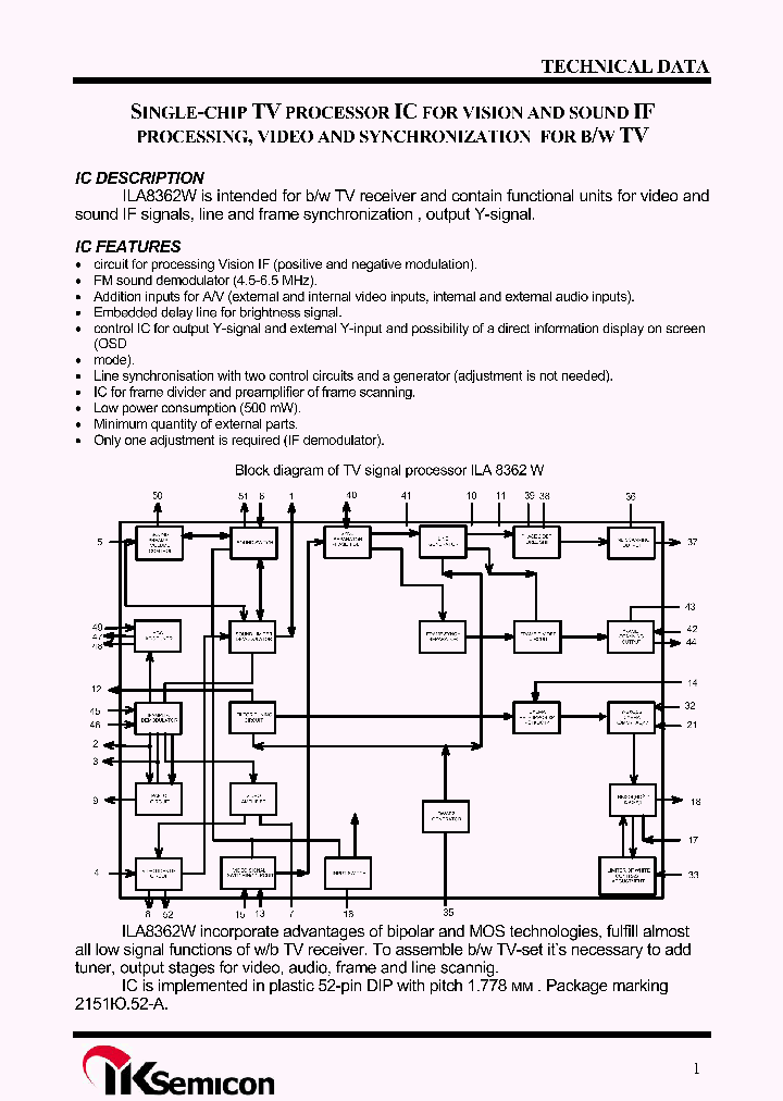 ILA8362WNS_4720529.PDF Datasheet
