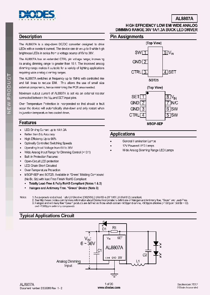 AL8807A_4722101.PDF Datasheet