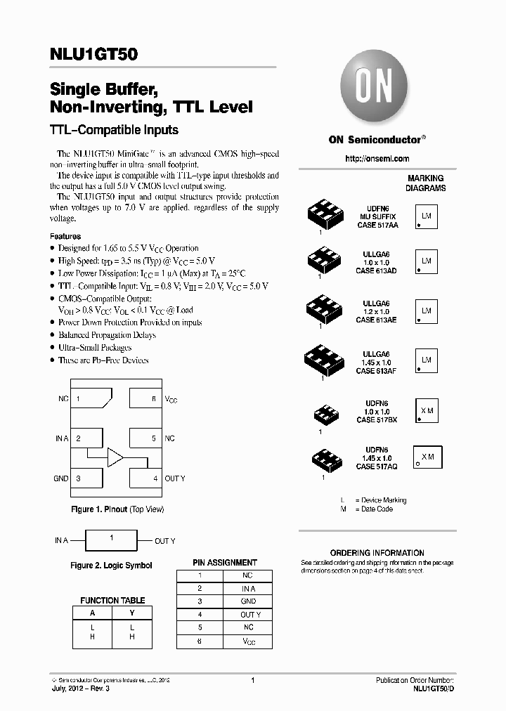 NLU1GT50AMUTCG_4723232.PDF Datasheet