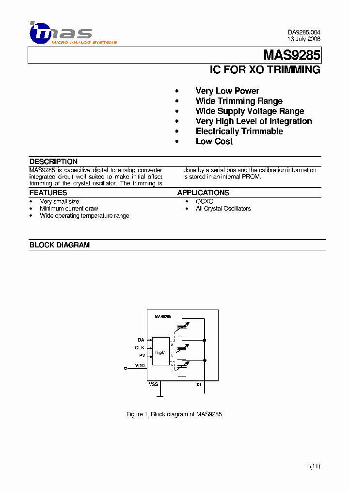 MAS9285A1HU06_4724378.PDF Datasheet
