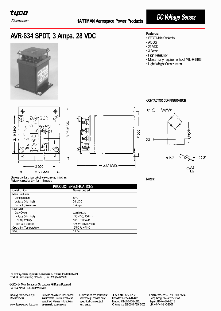 AVR-834_4724665.PDF Datasheet