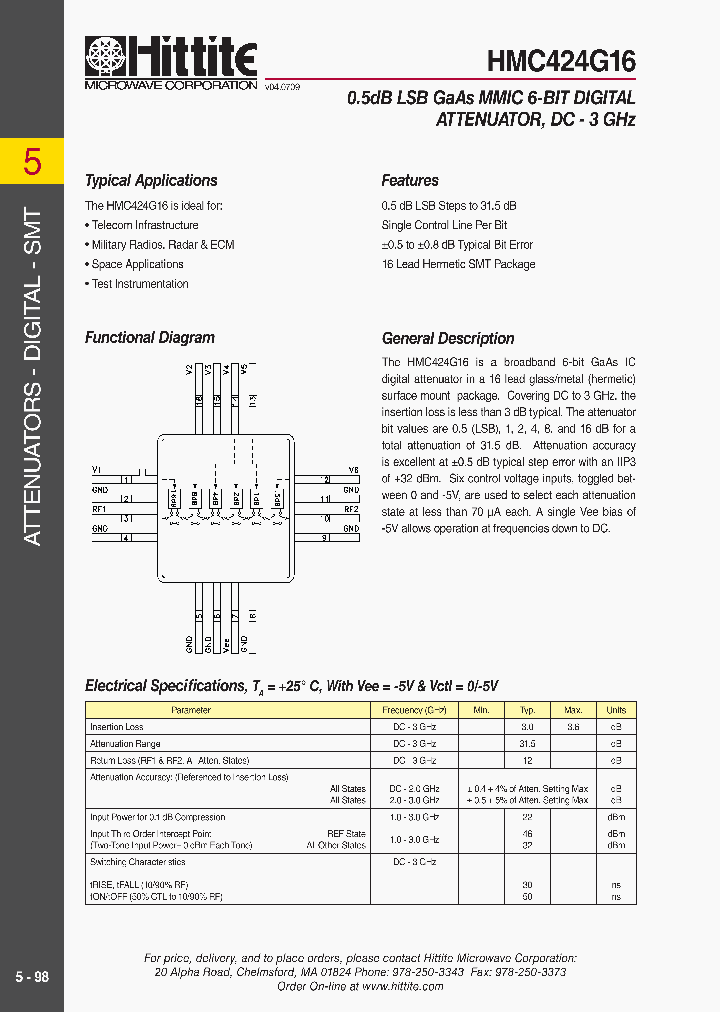 HMC424G1609_4725194.PDF Datasheet