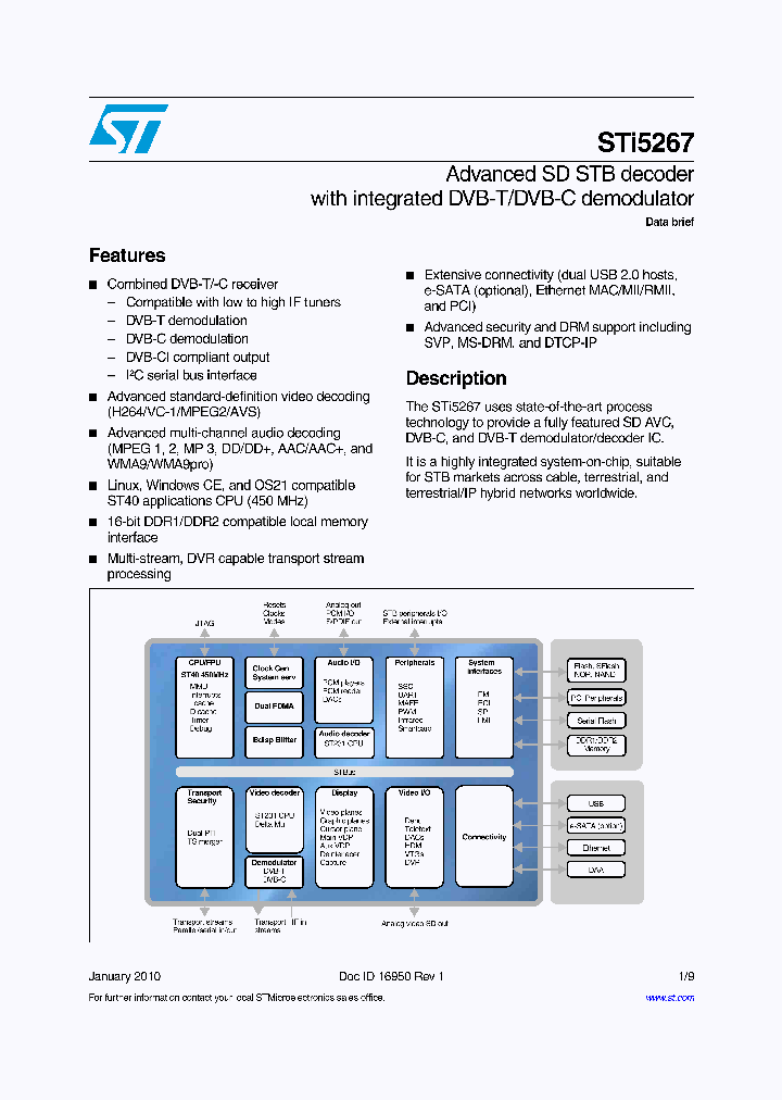 STI5267_4725528.PDF Datasheet