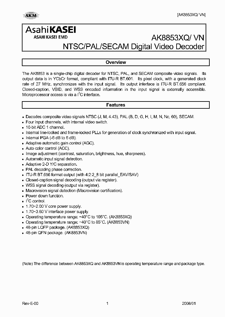 AK8853XQ_4725911.PDF Datasheet