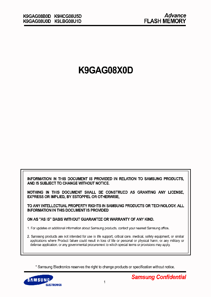 K9GAG08U0D_4727263.PDF Datasheet