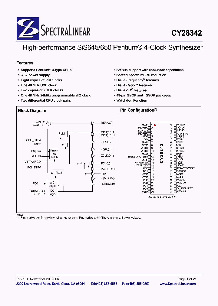 CY28342OCT_4729412.PDF Datasheet