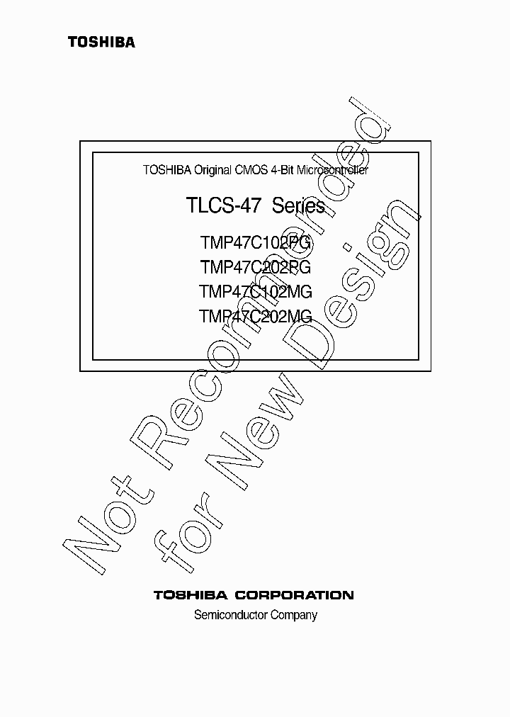 TMP47C102MG_4729987.PDF Datasheet