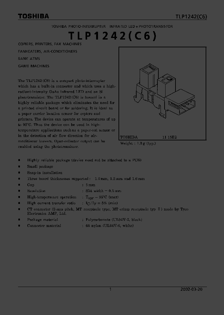 TLP1242C6_4730557.PDF Datasheet