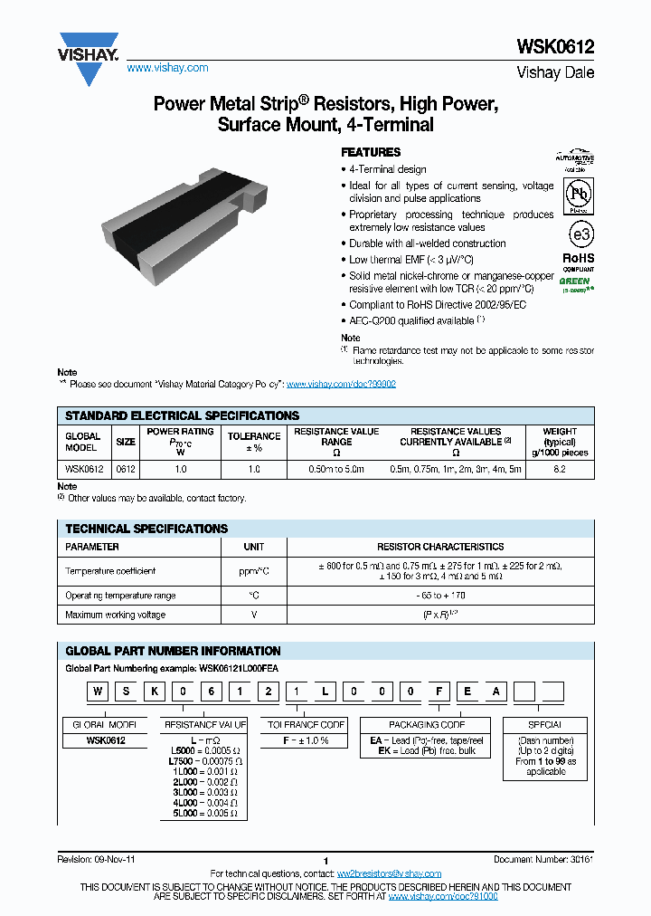 WSK0612_4730330.PDF Datasheet