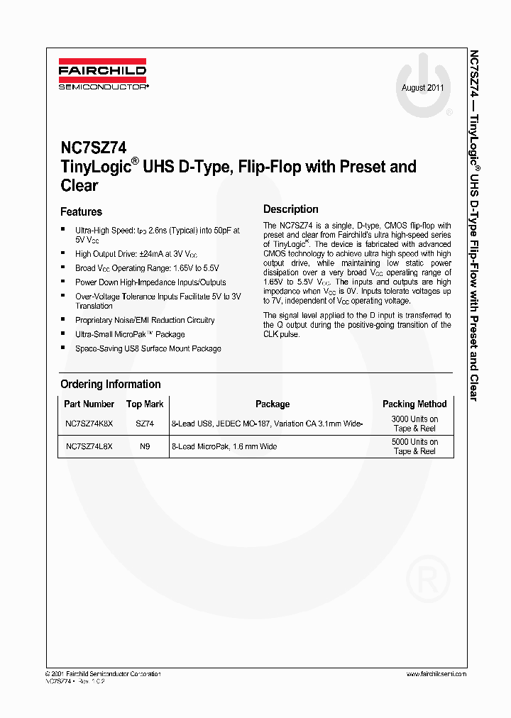 NC7SZ74L8X11_4731405.PDF Datasheet