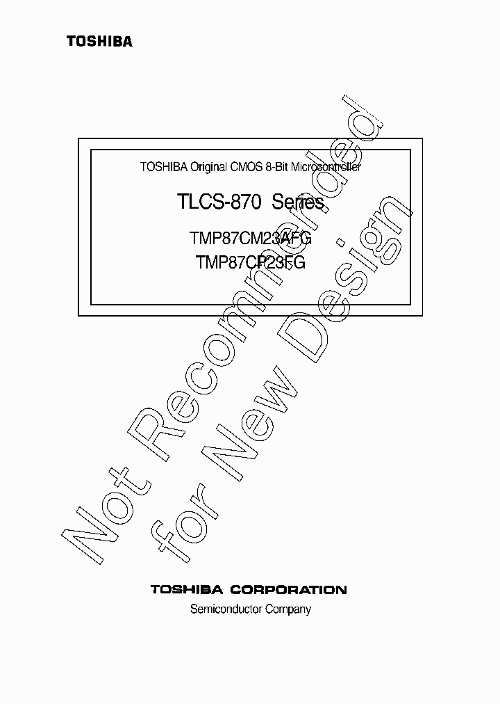 TMP87CM23AFG_4731463.PDF Datasheet