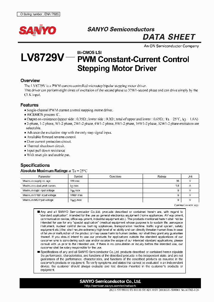 LV8729V_4731866.PDF Datasheet