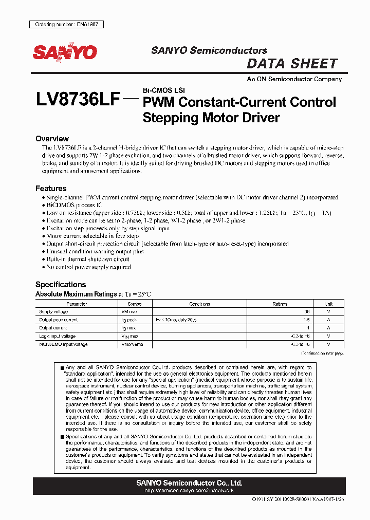 LV8736LF_4731871.PDF Datasheet