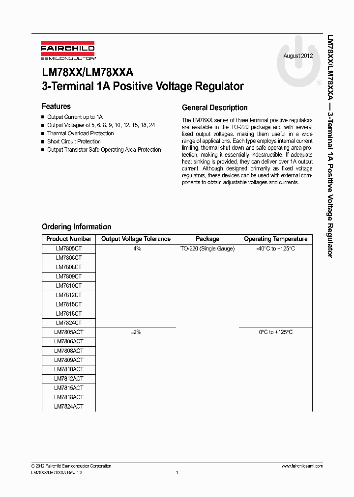 LM7805ACT12_4732984.PDF Datasheet