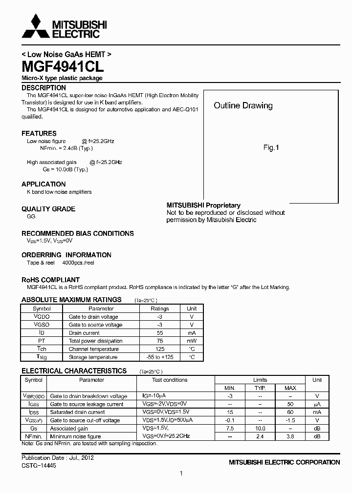 MGF4941CL_4733222.PDF Datasheet