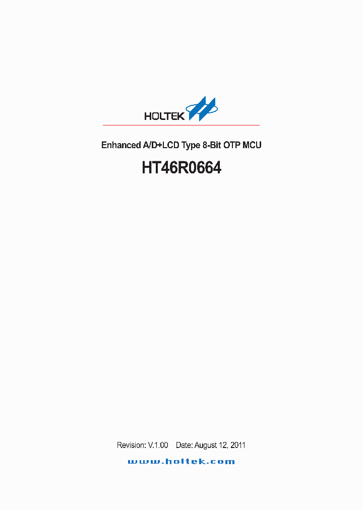 HT46R0664_4733300.PDF Datasheet