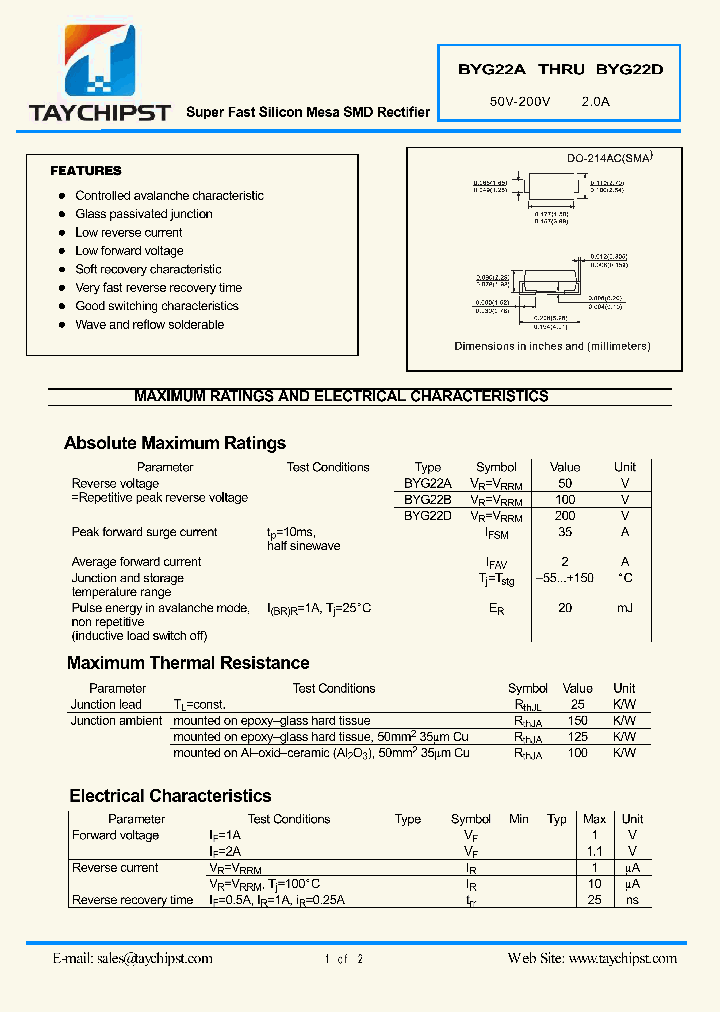 BYG22D_4733542.PDF Datasheet