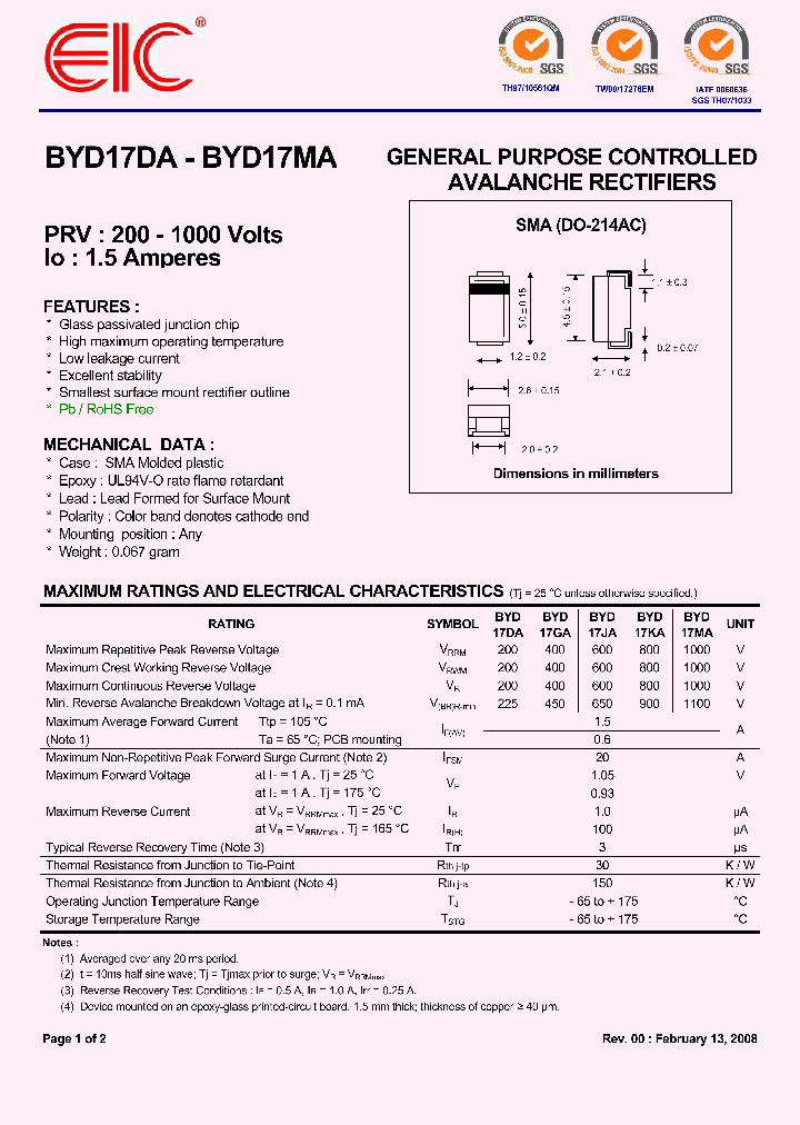 BYD17DA_4734561.PDF Datasheet