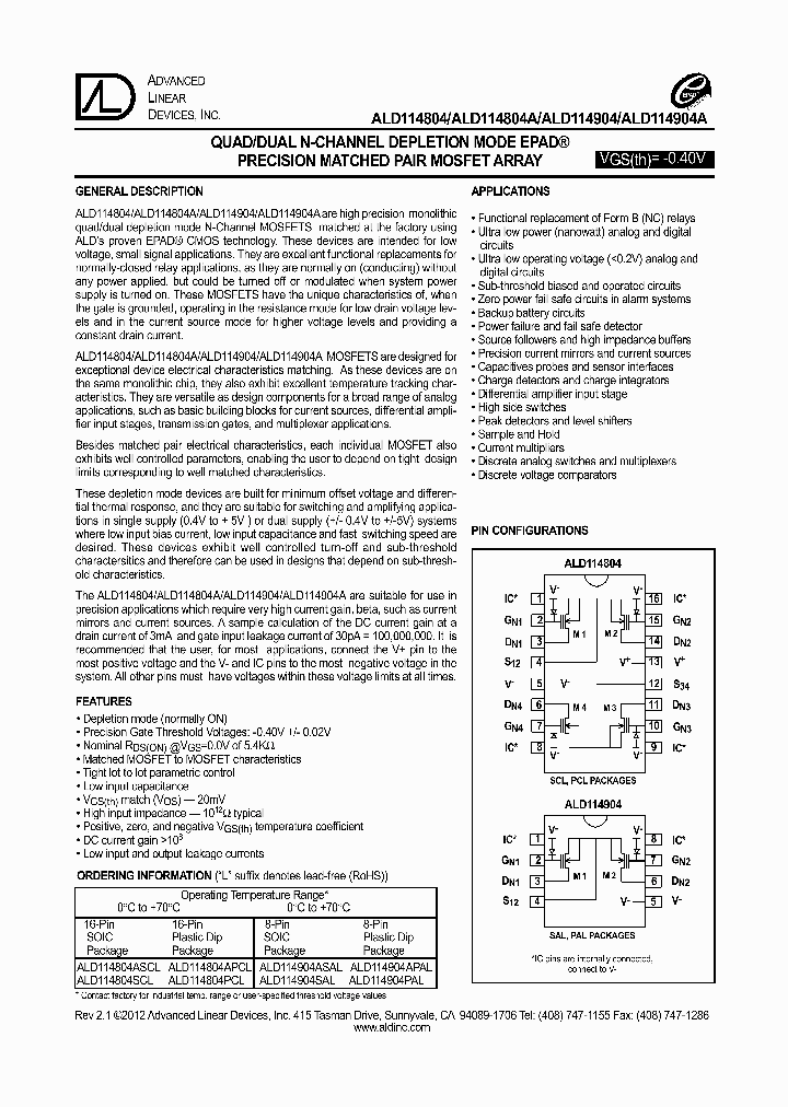 ALD114904APAL_4735440.PDF Datasheet