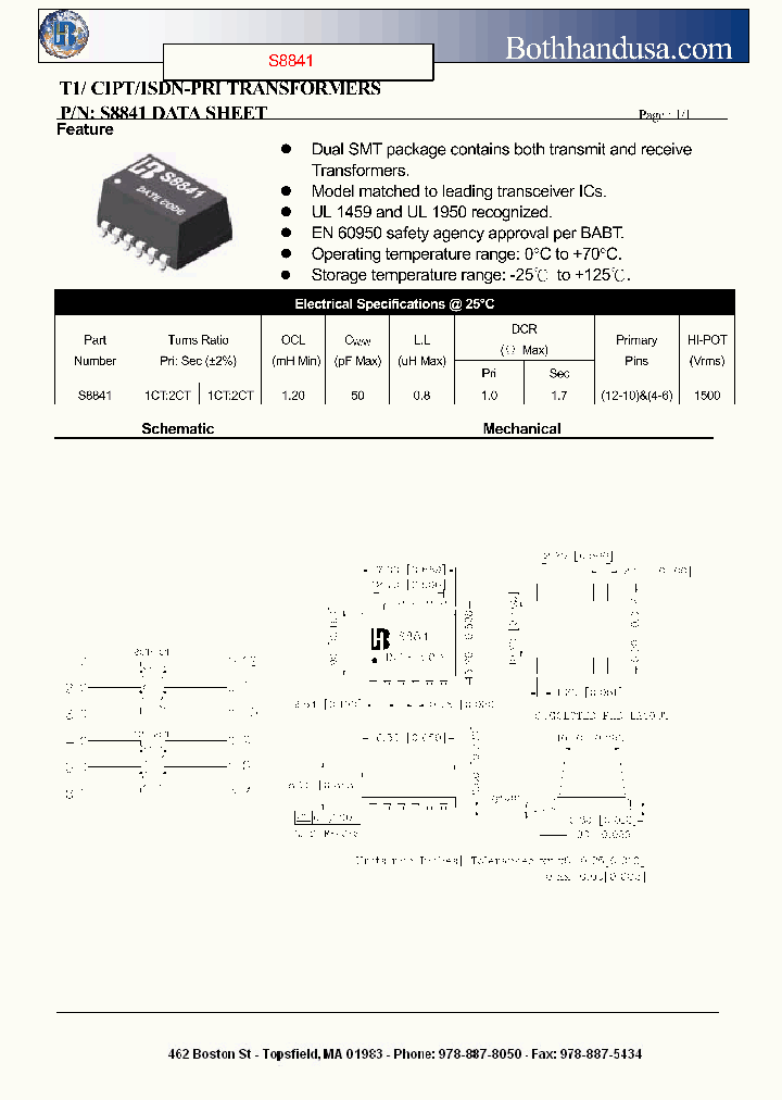 S8841_4735514.PDF Datasheet