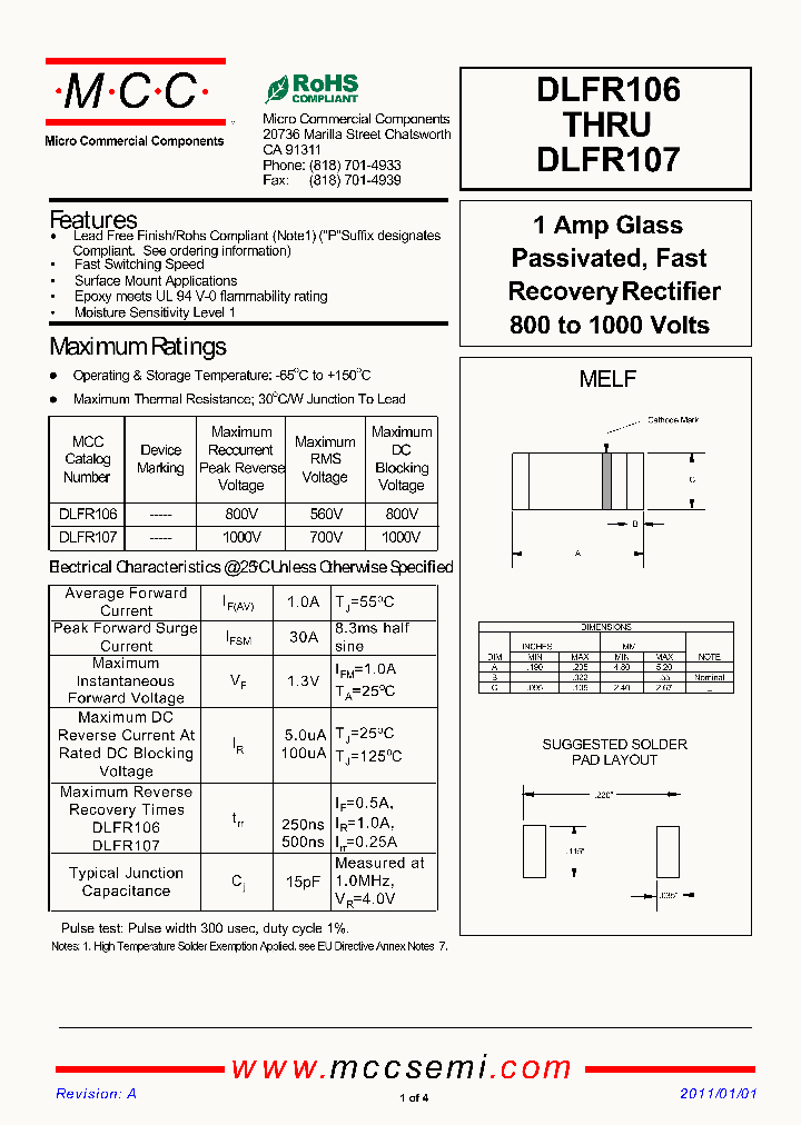 DLFR10611_4735795.PDF Datasheet