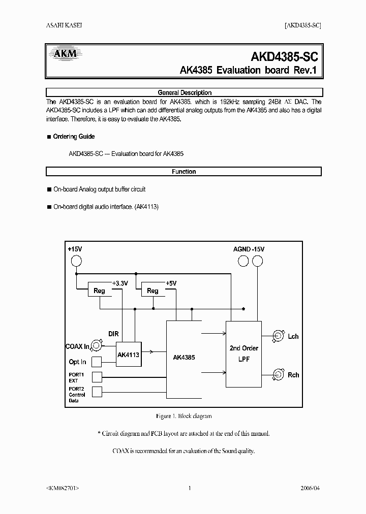AKD4385-SC_4736200.PDF Datasheet