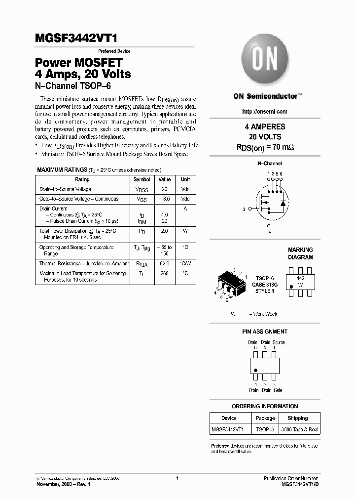 MGSF3442VT1-D_4737447.PDF Datasheet