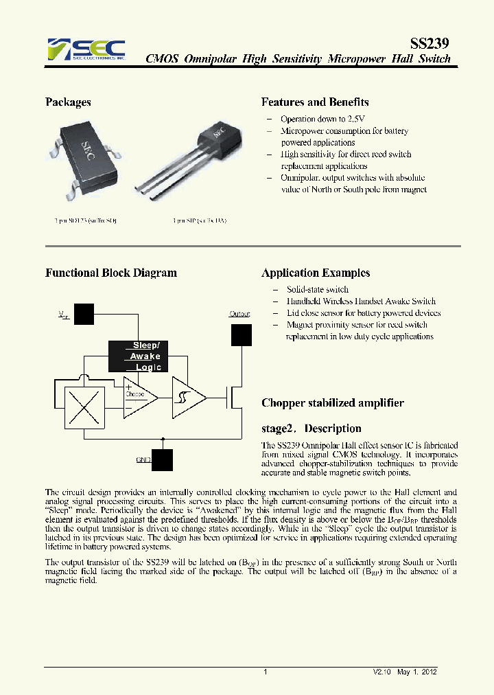 SS239ESOT_4738188.PDF Datasheet