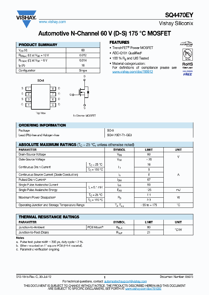 SQ4470EY_4740057.PDF Datasheet