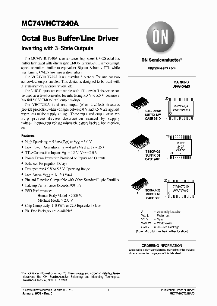 MC74VHCT240ADWR2_4743263.PDF Datasheet