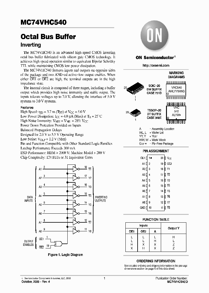 MC74VHC540DWR2G_4743258.PDF Datasheet
