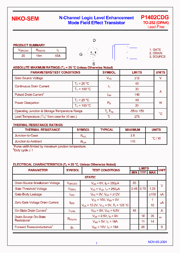 P1402CDG_4743922.PDF Datasheet