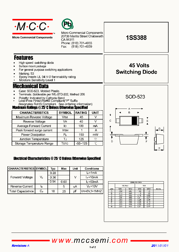 1SS388_4745756.PDF Datasheet