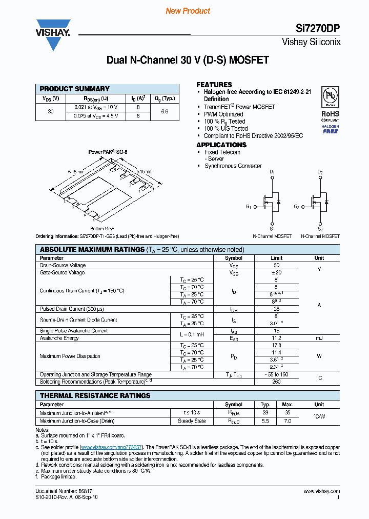 SI7270DP-T1-GE3_4745842.PDF Datasheet