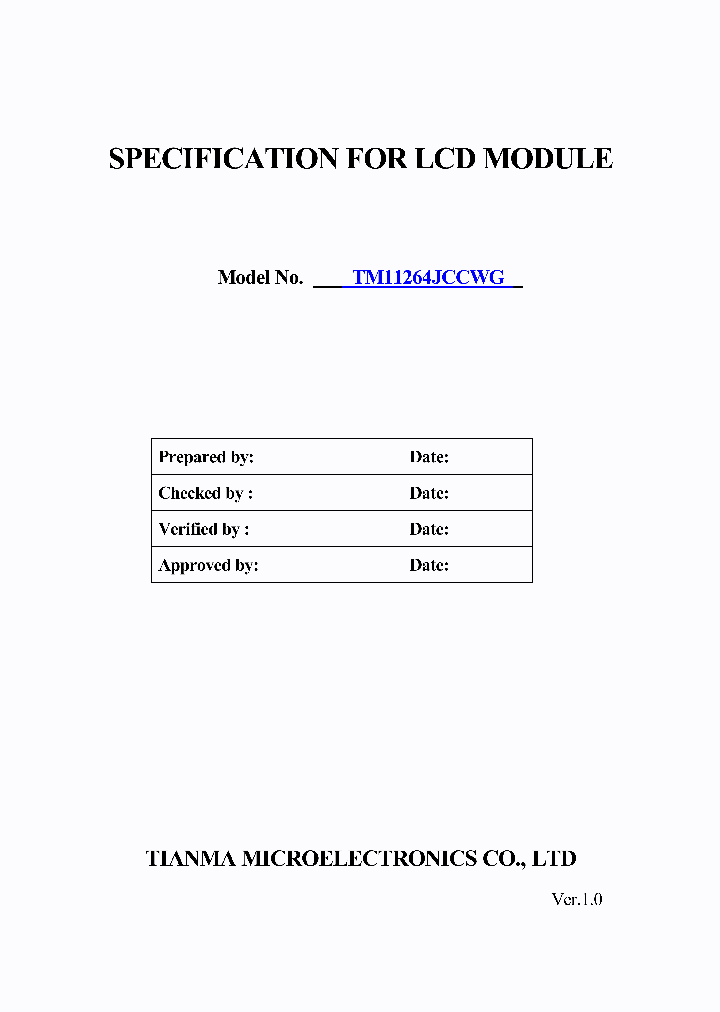 TM11264JCCWG_4746110.PDF Datasheet