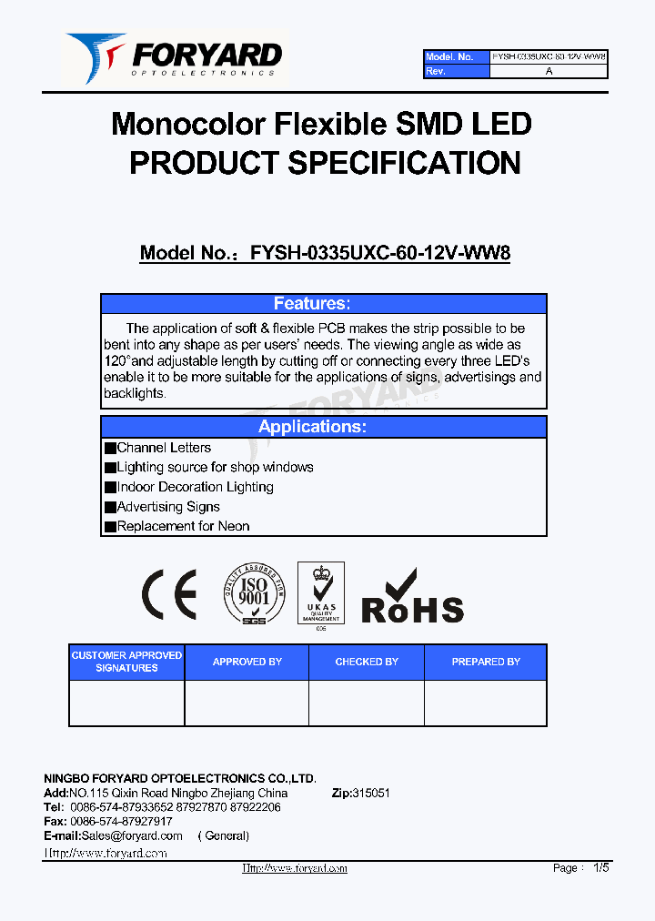 FYSH-0335UXC-60-12V-WW8_4746186.PDF Datasheet