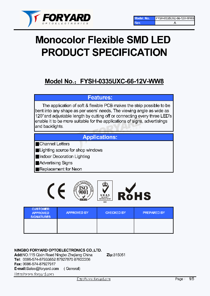 FYSH-0335UXC-66-12V-WW8_4746189.PDF Datasheet