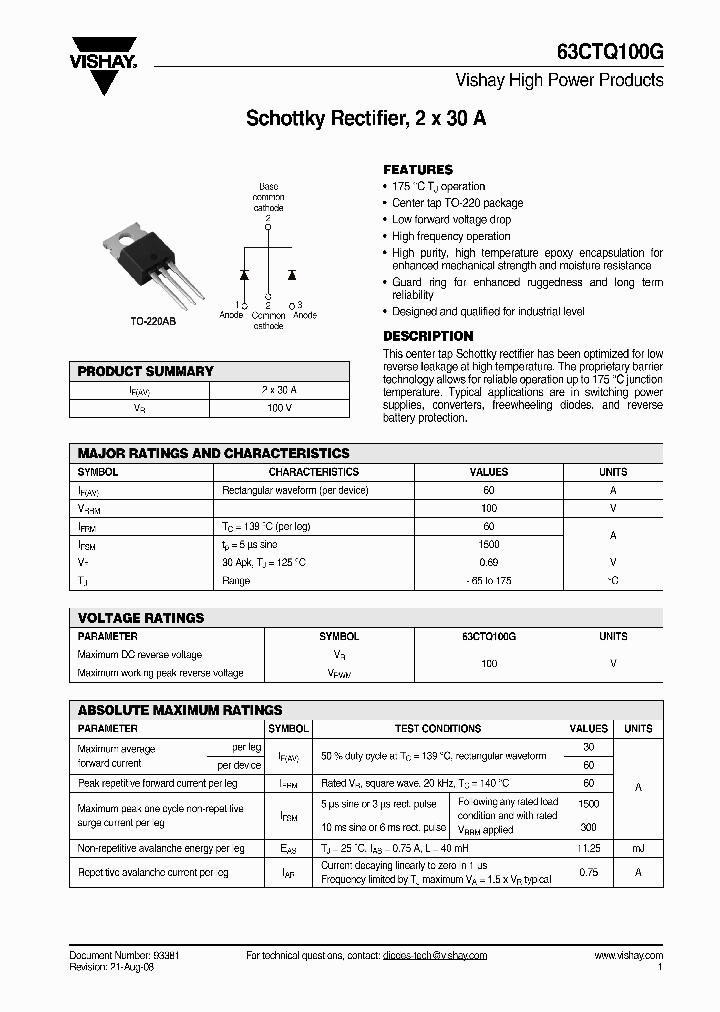 63CTQ100G_4746744.PDF Datasheet