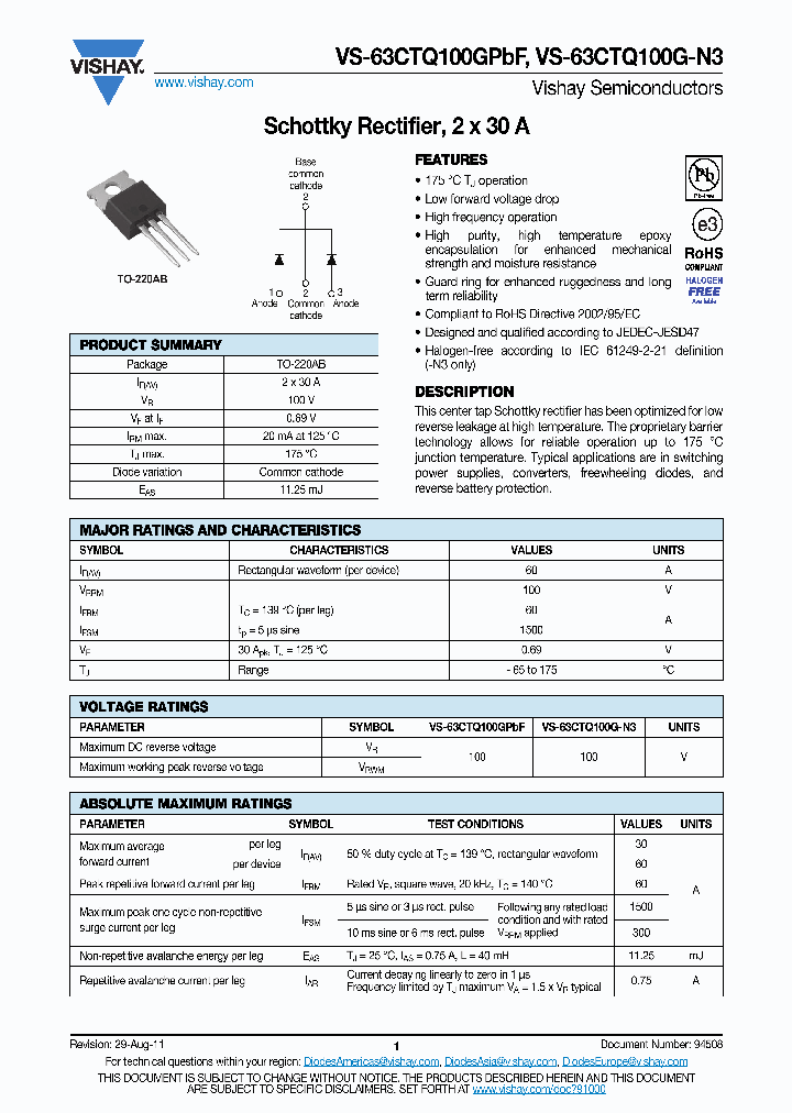 63CTQ100G-N3_4746745.PDF Datasheet