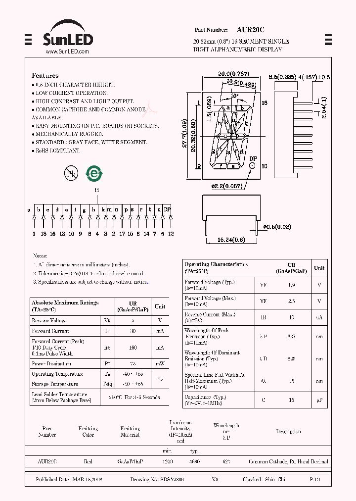 AUR20C_4747284.PDF Datasheet