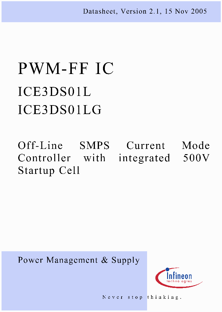 ICE3DS01L05_4748613.PDF Datasheet