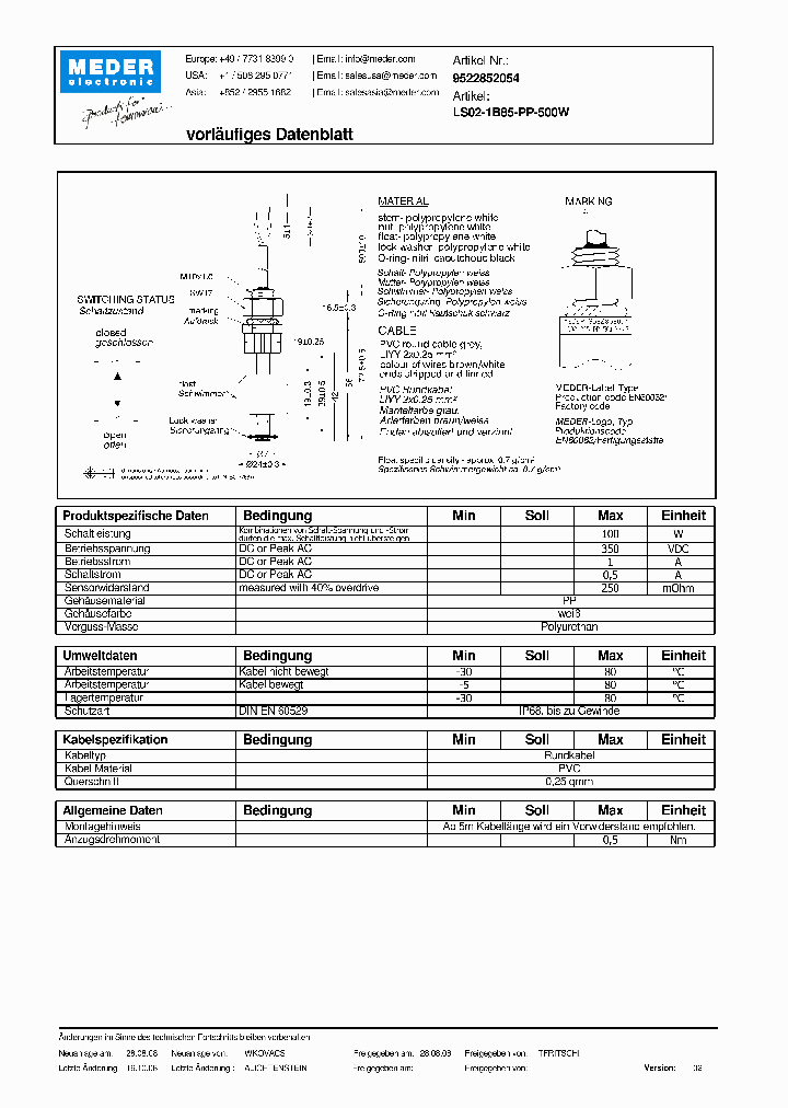 LS02-1B85-PP-500WDE_4754565.PDF Datasheet
