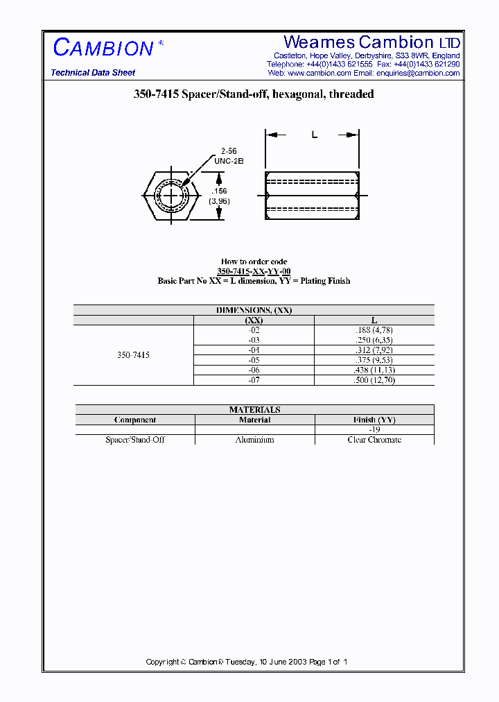350-7415_4754028.PDF Datasheet