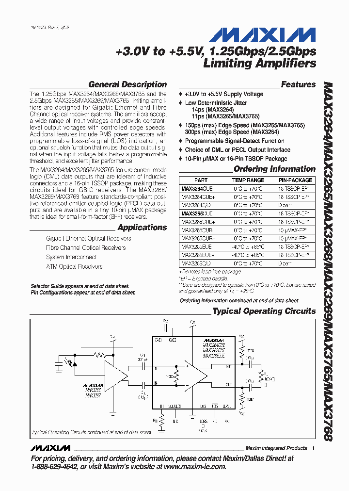 MAX3768CUB-T_4754188.PDF Datasheet