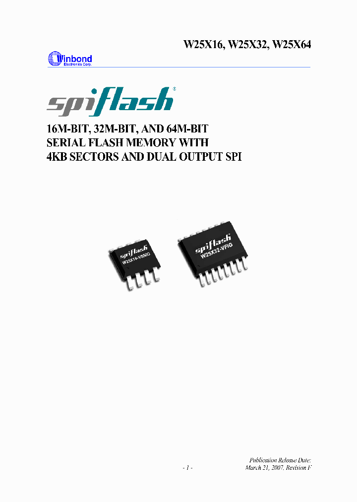 W25X32VSSIZ_4752459.PDF Datasheet