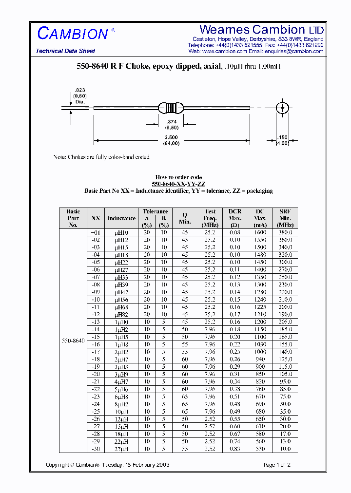 550-8640_4756038.PDF Datasheet