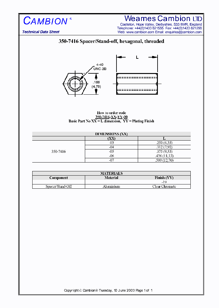 350-7416_4754029.PDF Datasheet
